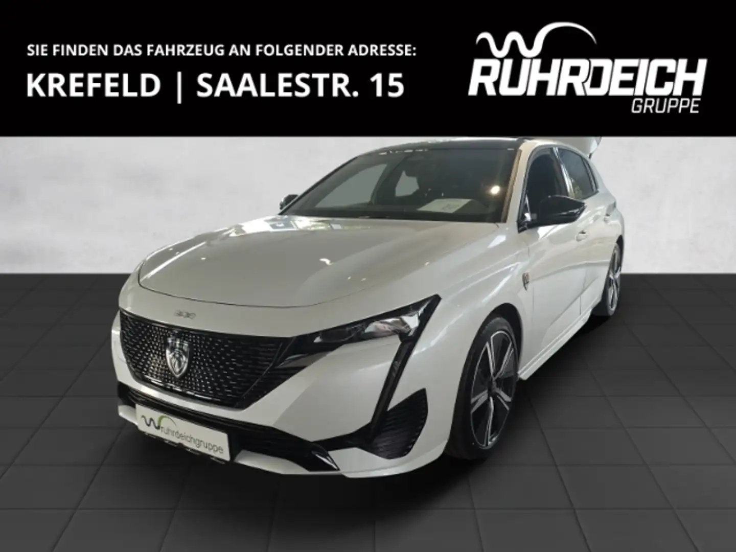 Peugeot 308 Hybrid 180 GT Navi Leder Kamera PDC Schiebedach Beyaz - 1