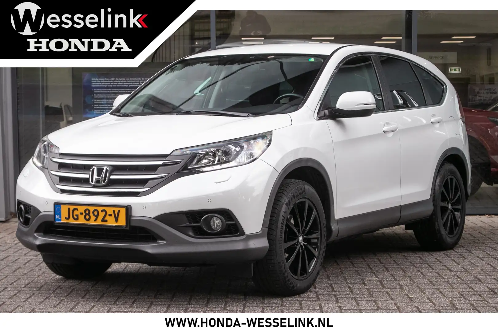 Honda CR-V 1.6 i-Dtec Elegance -Trekhaak | Dealer ond. | 1700 Blanc - 1