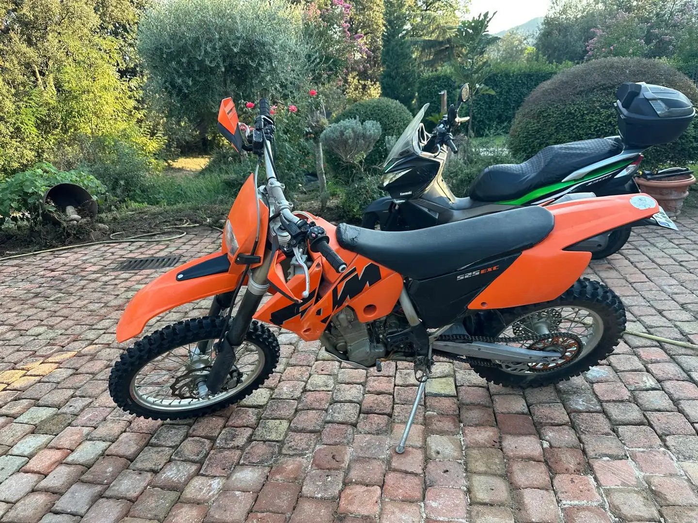KTM 525 EXC en duro Naranja - 2
