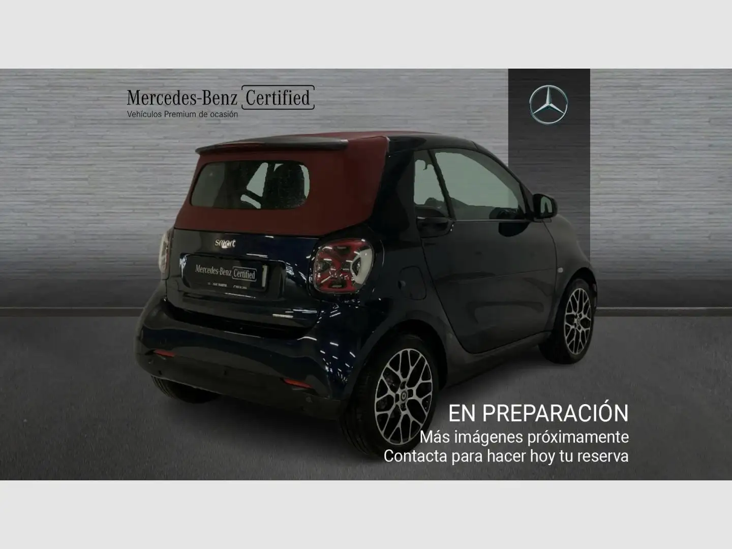 smart forTwo Cabrio EQ Azul - 2