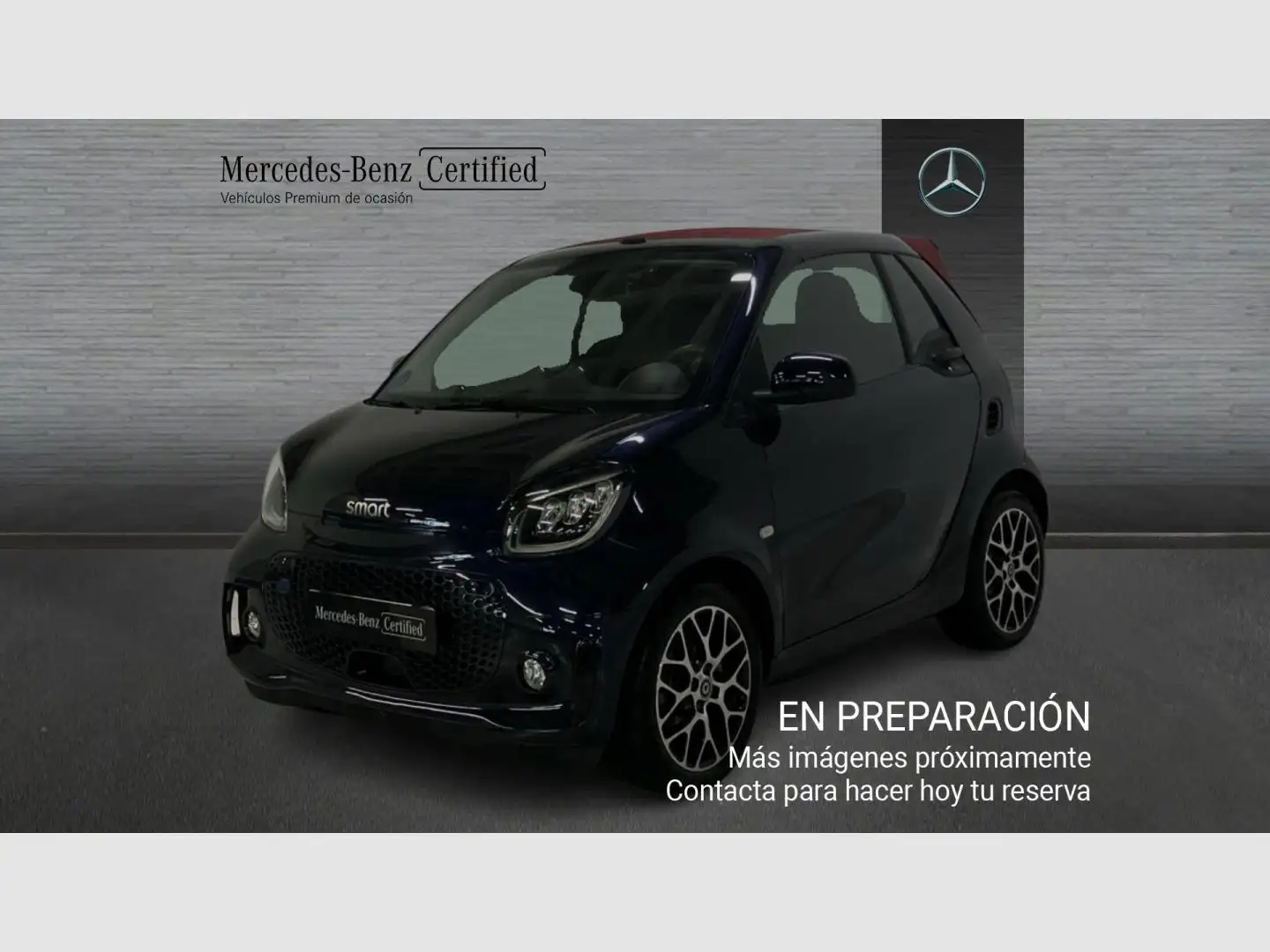 smart forTwo Cabrio EQ Azul - 1