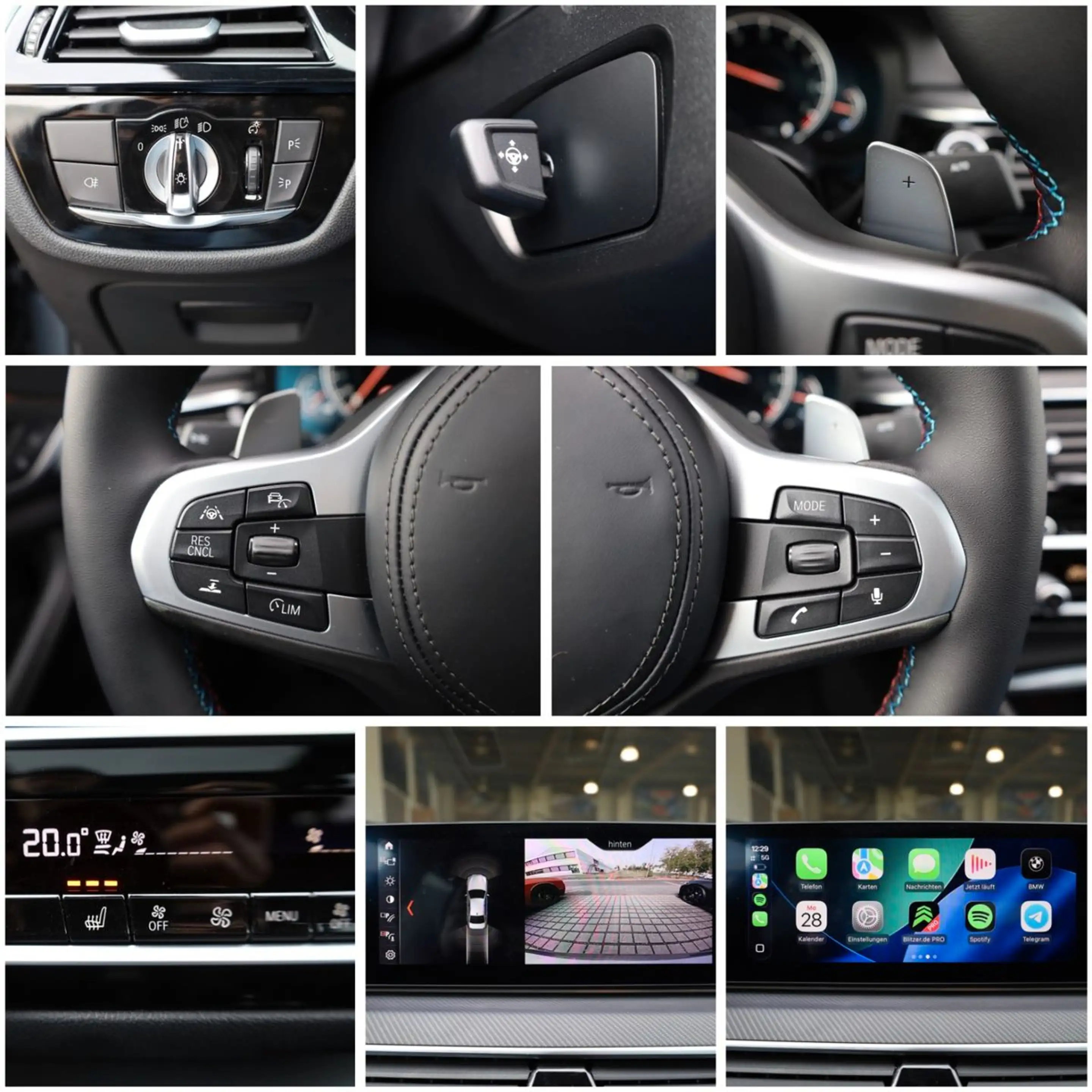 BMW 540 i/LASER/HUD/TOTW/SHZ/ACC/SBD/KAMERA/PDC/R20 — photo 15