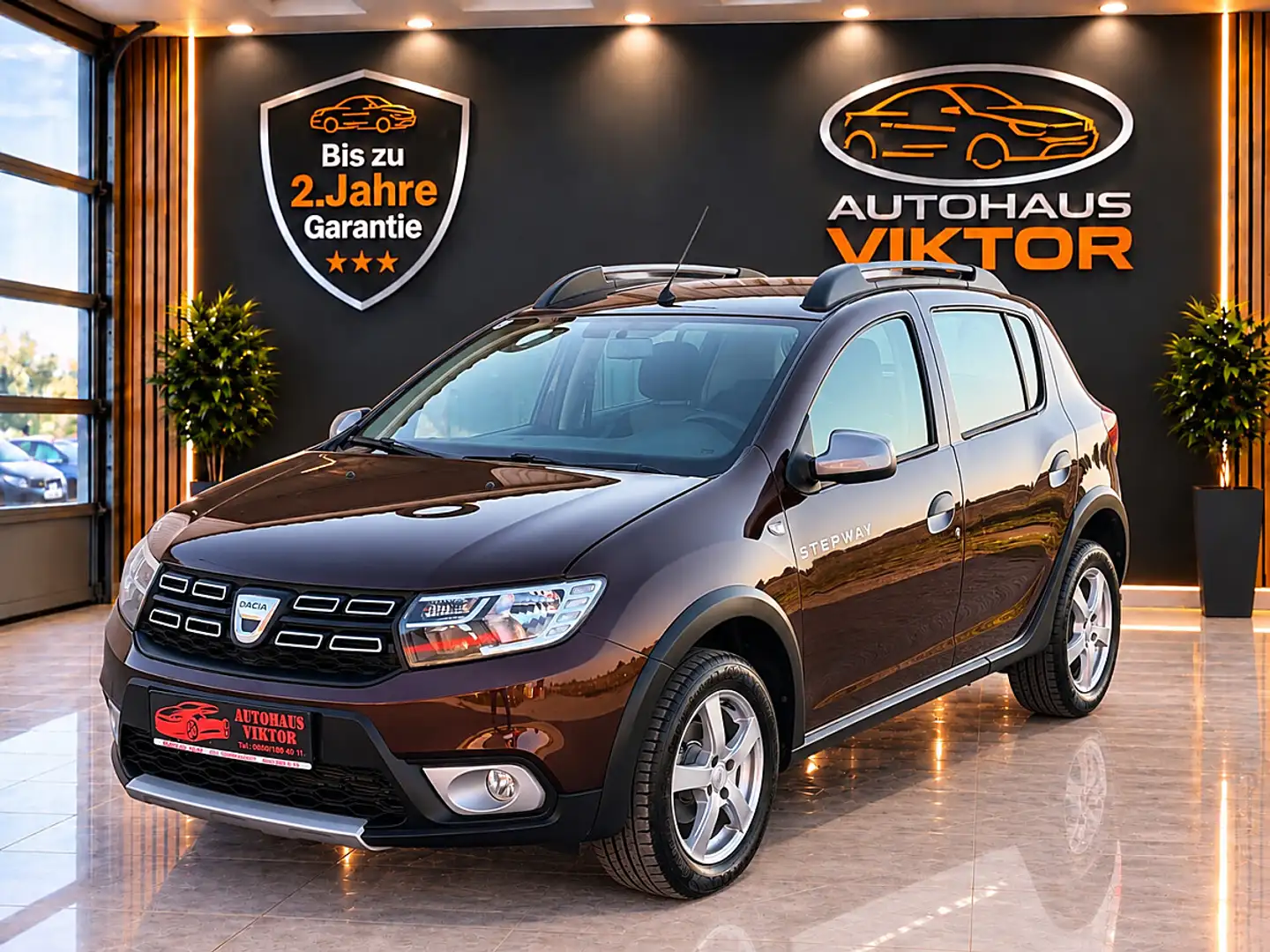 Dacia Sandero Stepway dCi 90 Easy-R S&S*AUTOMATIK,WENIG KM,1.... Braun - 1