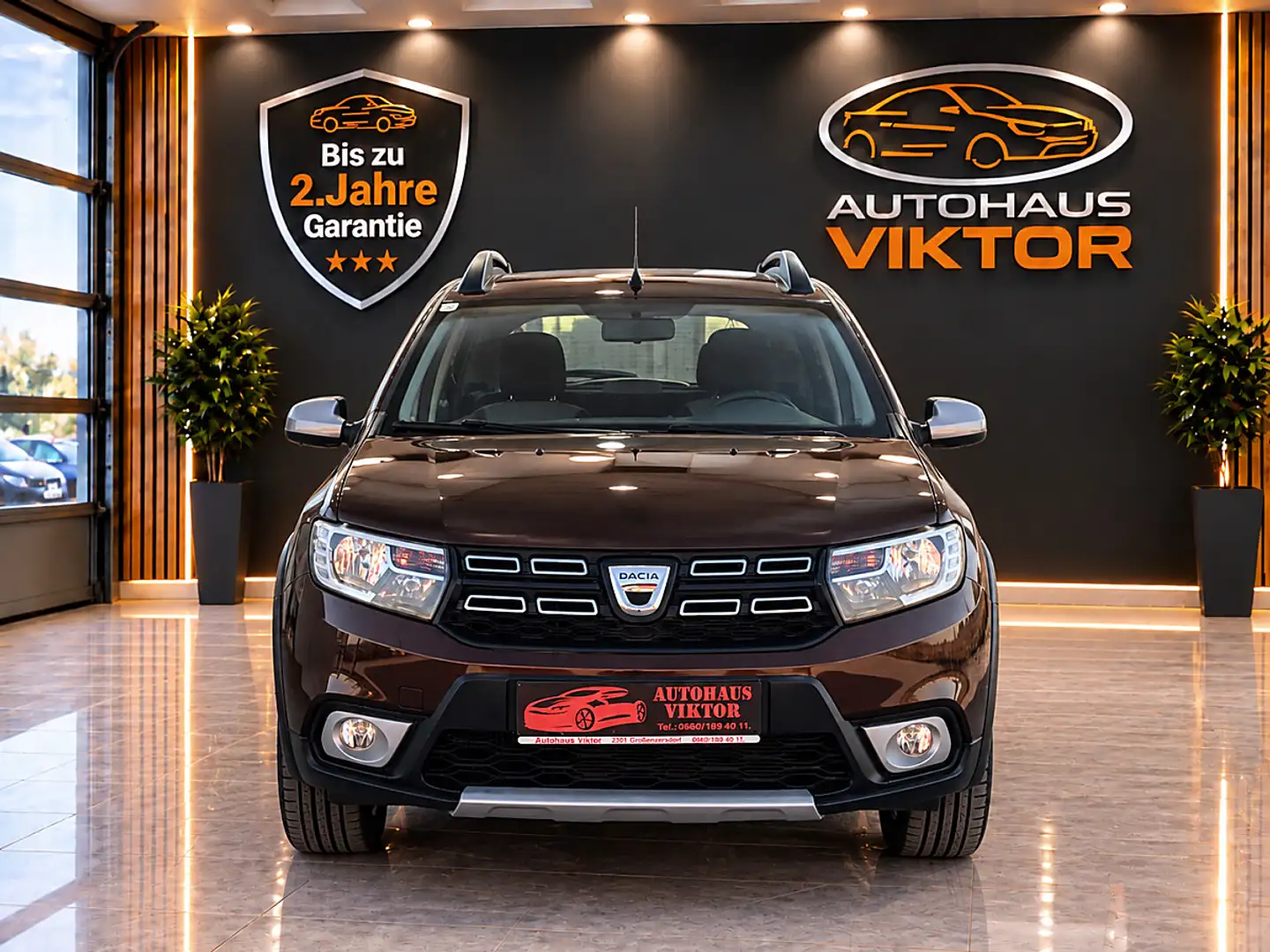 Dacia Sandero Stepway dCi 90 Easy-R S&S*AUTOMATIK,WENIG KM,1.... Braun - 2