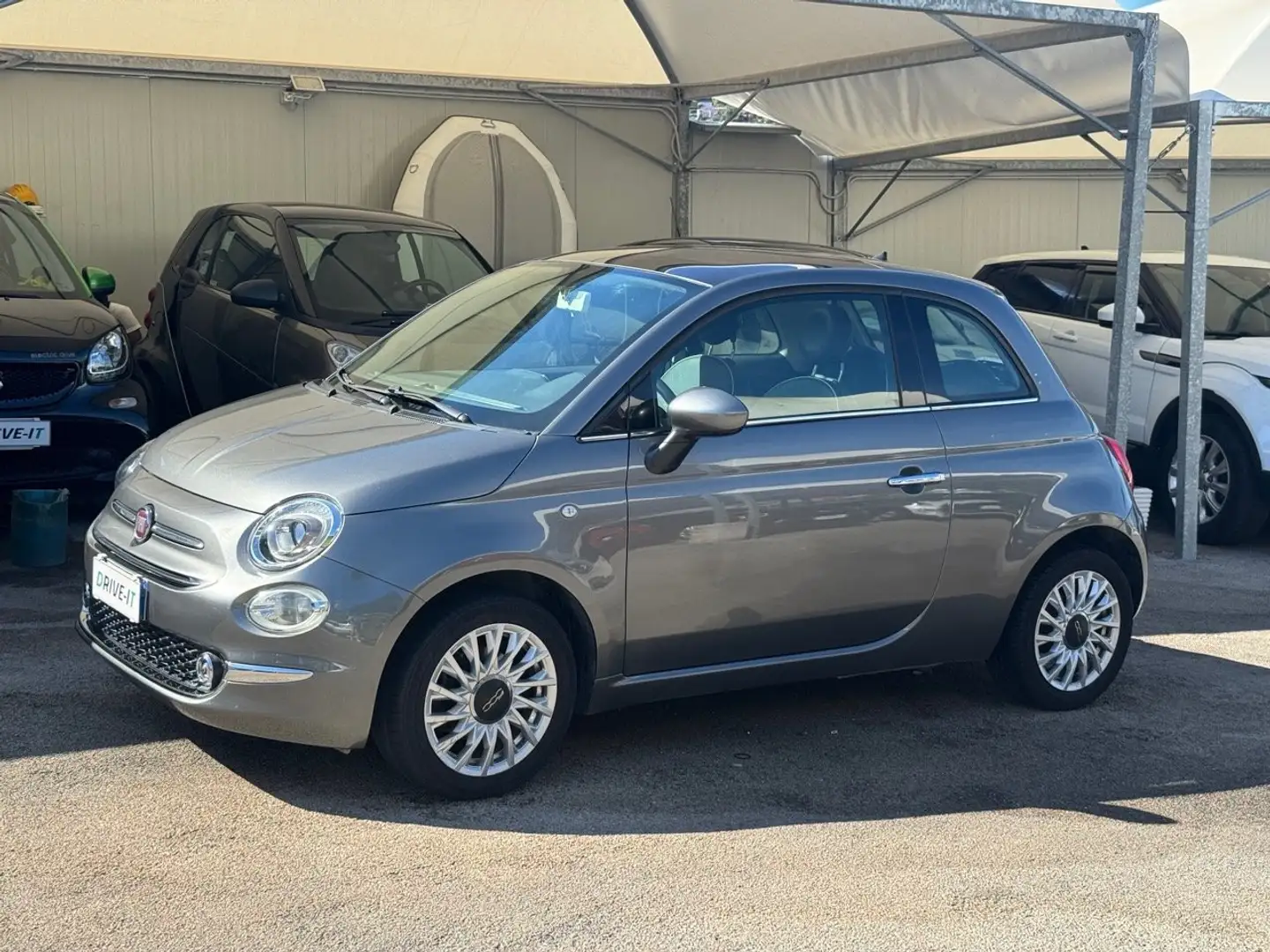 Fiat 500 500 1.2 Lounge 69cv GPL Grigio - 2