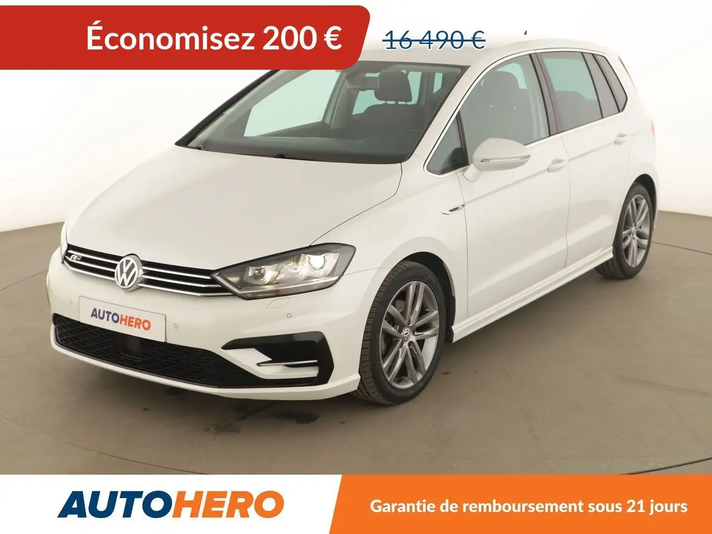 Volkswagen 2.0 TDI BlueMotion Tech R-Line DSG6 Білий - 1