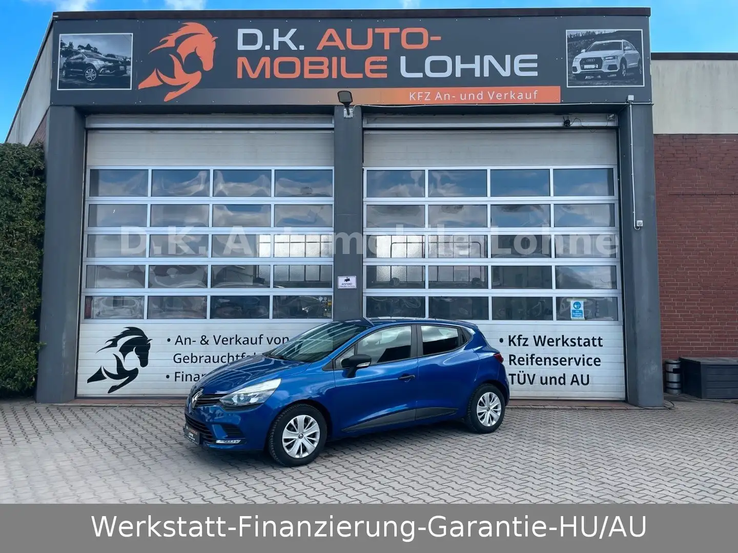 Renault Clio IV Life KLIMA*1.HAND*SCHECKHEFT*TOP* Blau - 1