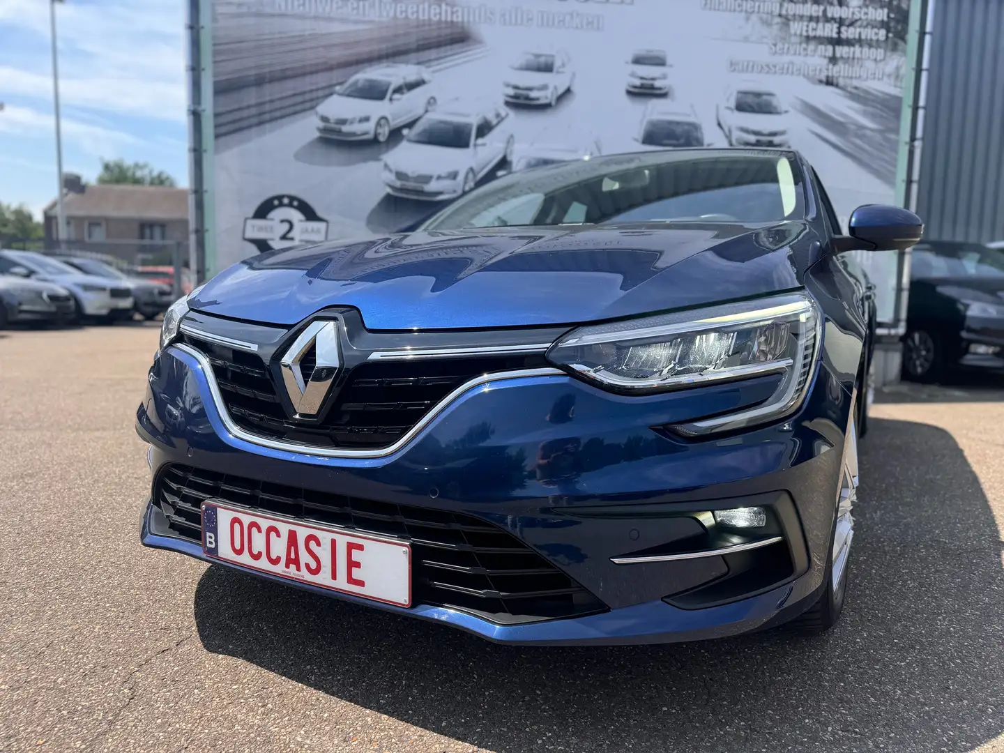 Renault Megane Mégane 1.0 TSI- NAVI Blauw - 2