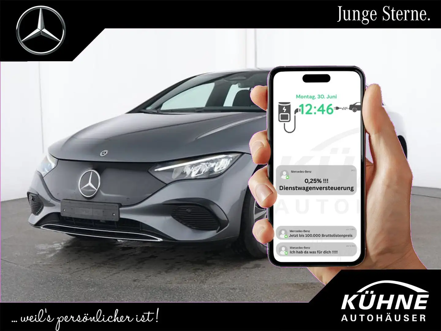 Mercedes-Benz EQE 300 Electric Art Advanced Plus Paket+Service Grau - 1