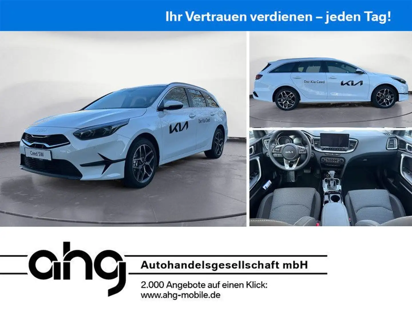 Kia Ceed SW / cee'd SW Ceed Sportswagon 1.5 T-GDI DCT GT-line Tempom.ak Wit - 1