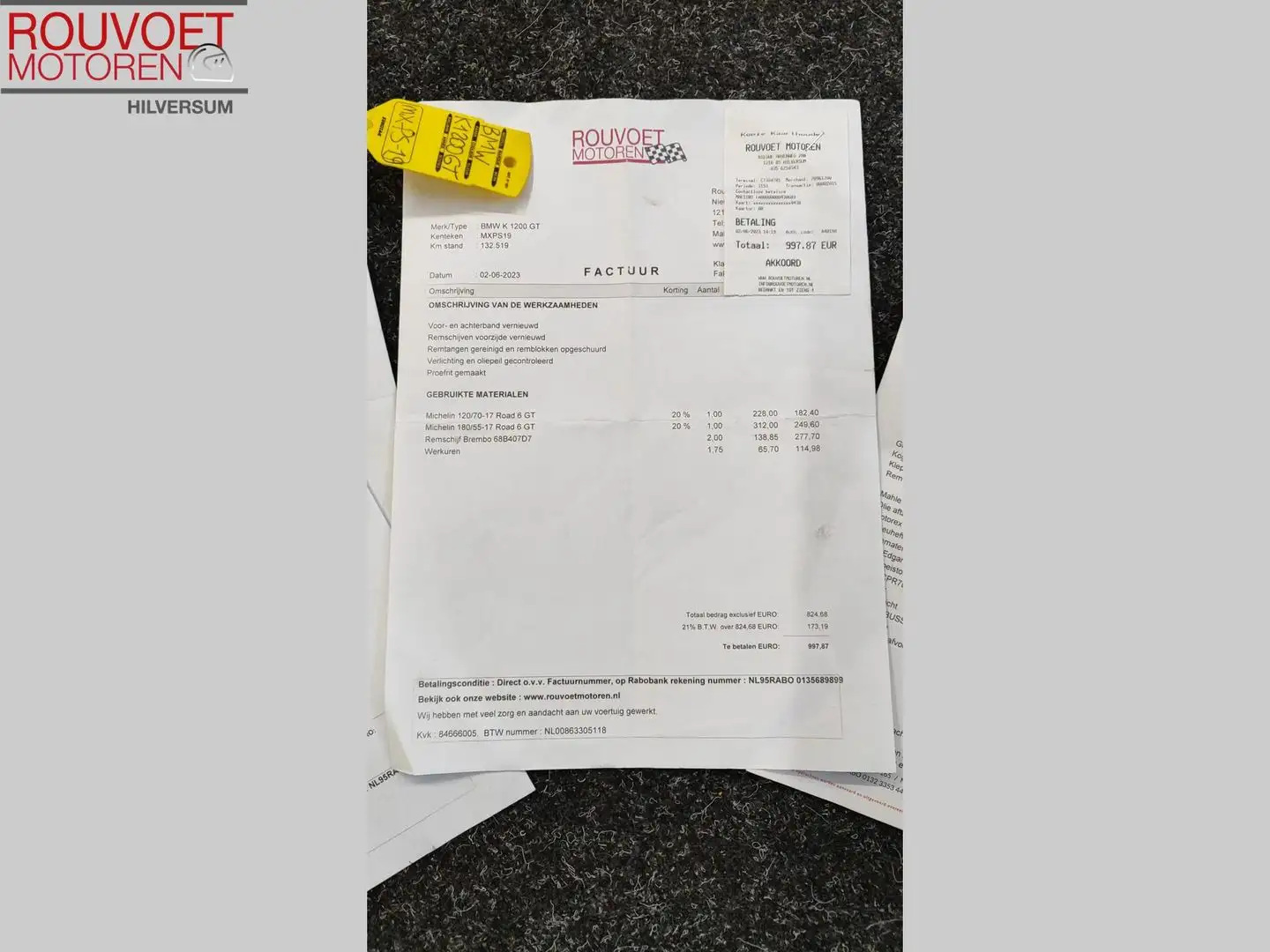 BMW K 1200 GT Blauw - 2