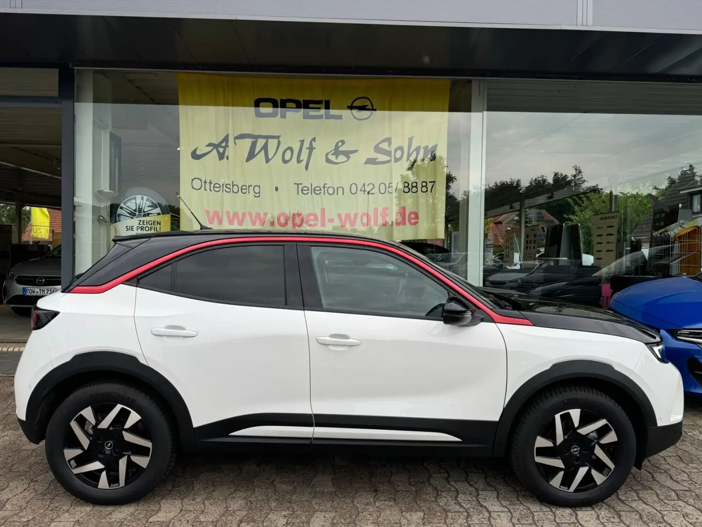 Opel Mokka GS Line +LED+KAMERA+PDC+ALLWETTER+SHZ+LHZ+ Blanc - 1