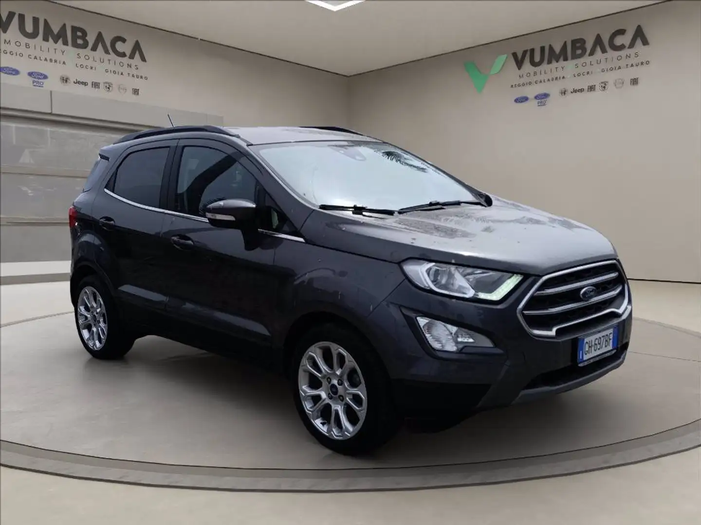 Ford EcoSport 1.0 ecoboost Titanium s&s 125cv Gris - 1