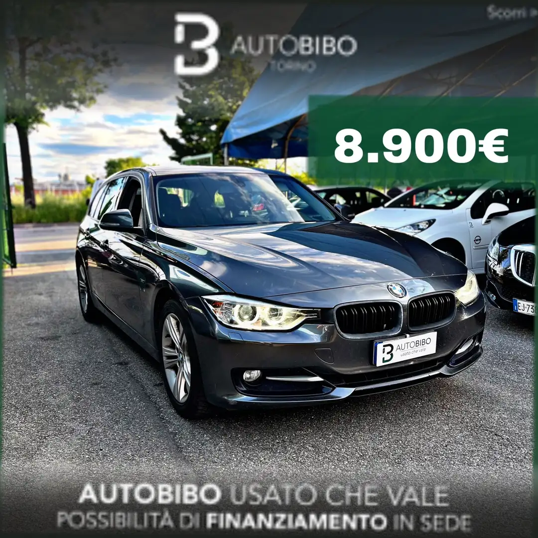 BMW 316 316d Touring Sport Bleu - 1
