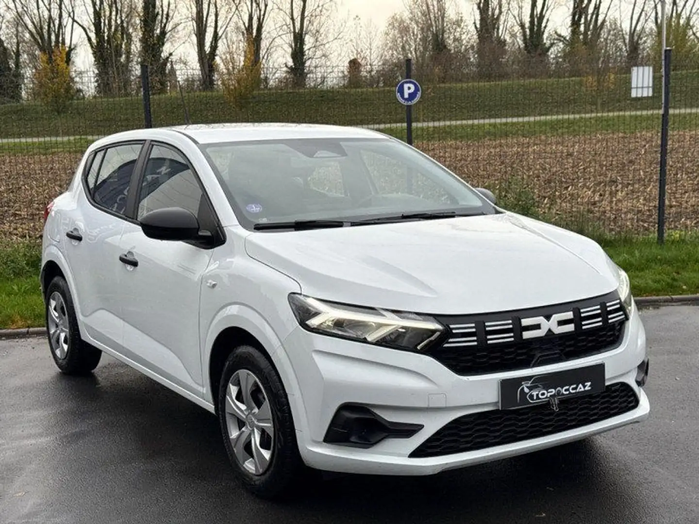 Dacia Sandero 1.0 SCE 65CH EXPRESSION * 33.000KM * 1ERE MAIN Blanc - 2