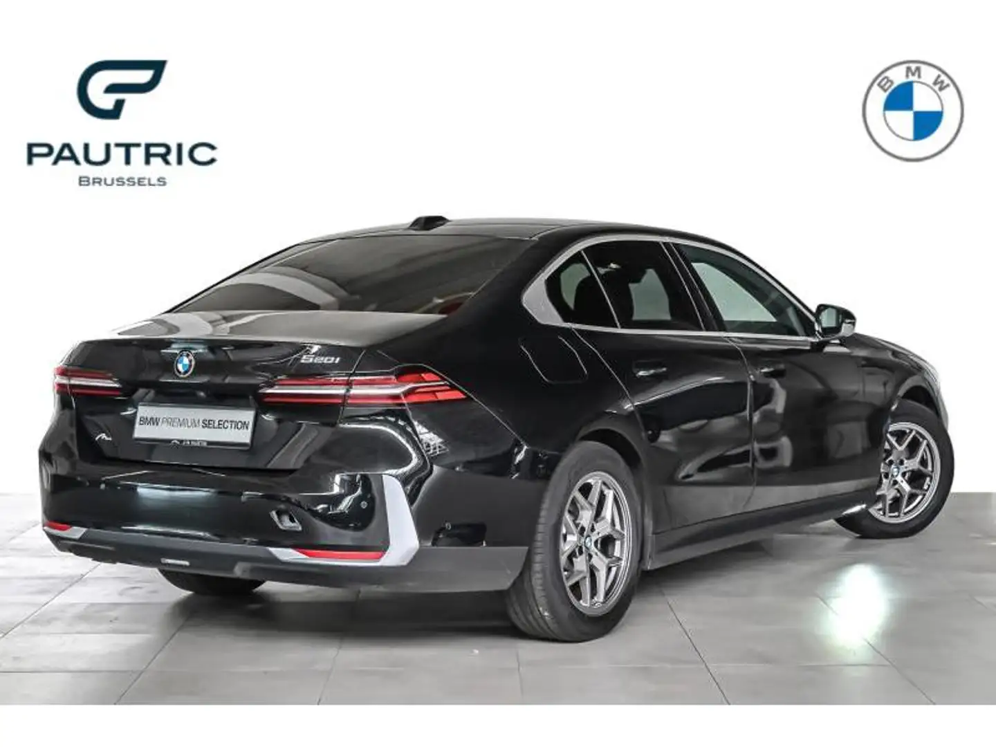 BMW 520 i Berline - 2ans/jaar garantie NEW PRICE € 61.88 Schwarz - 2
