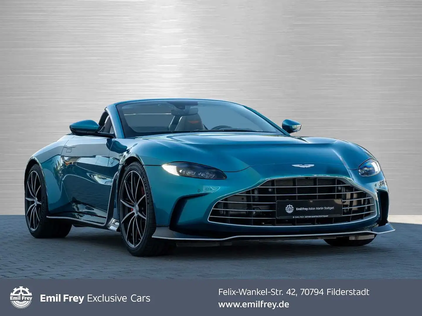 Aston Martin V12 Vantage Roadster / 249 Exemplare Limited Blu/Azzurro - 1