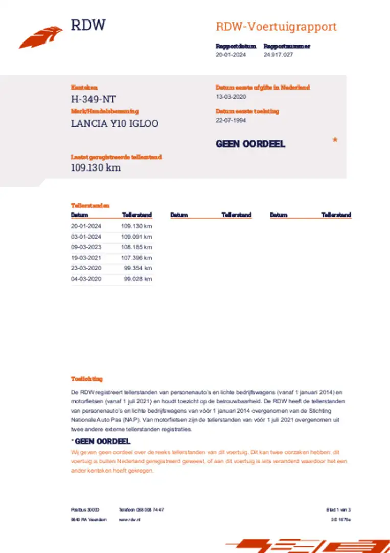 Lancia Y 10 1.1 i.e.nt UNIEK NIEUWSTAAT/ APK 03-01-2024/AIR Blanc - 2