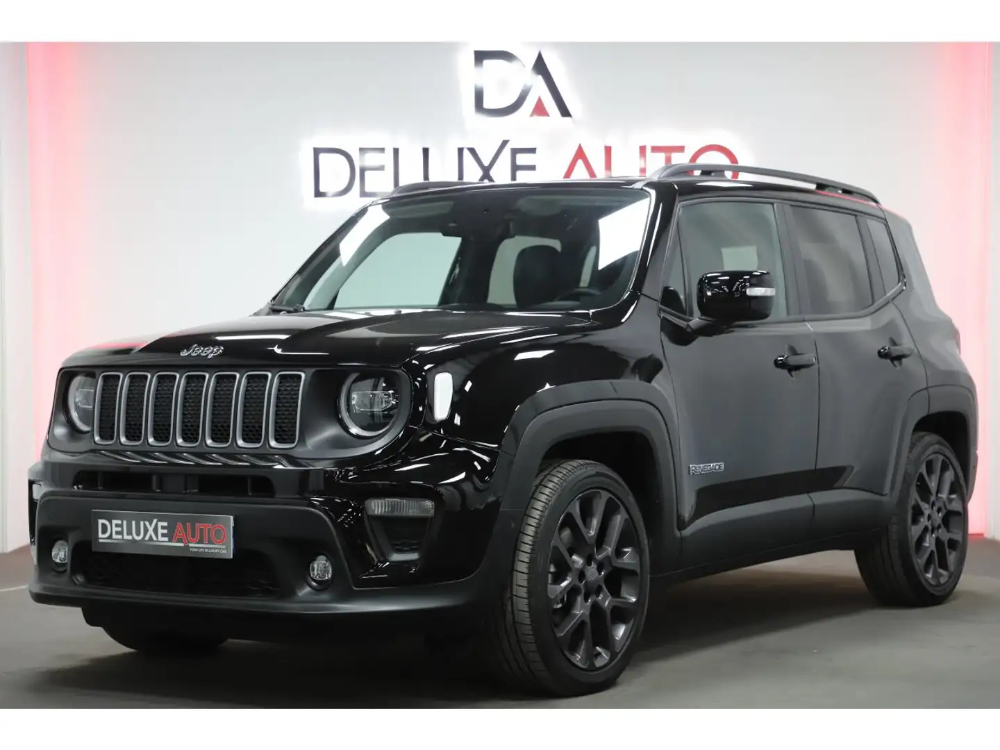 Jeep Renegade S 1.5 Turbo T4 e-Hybride 130 BVR Noir - 1