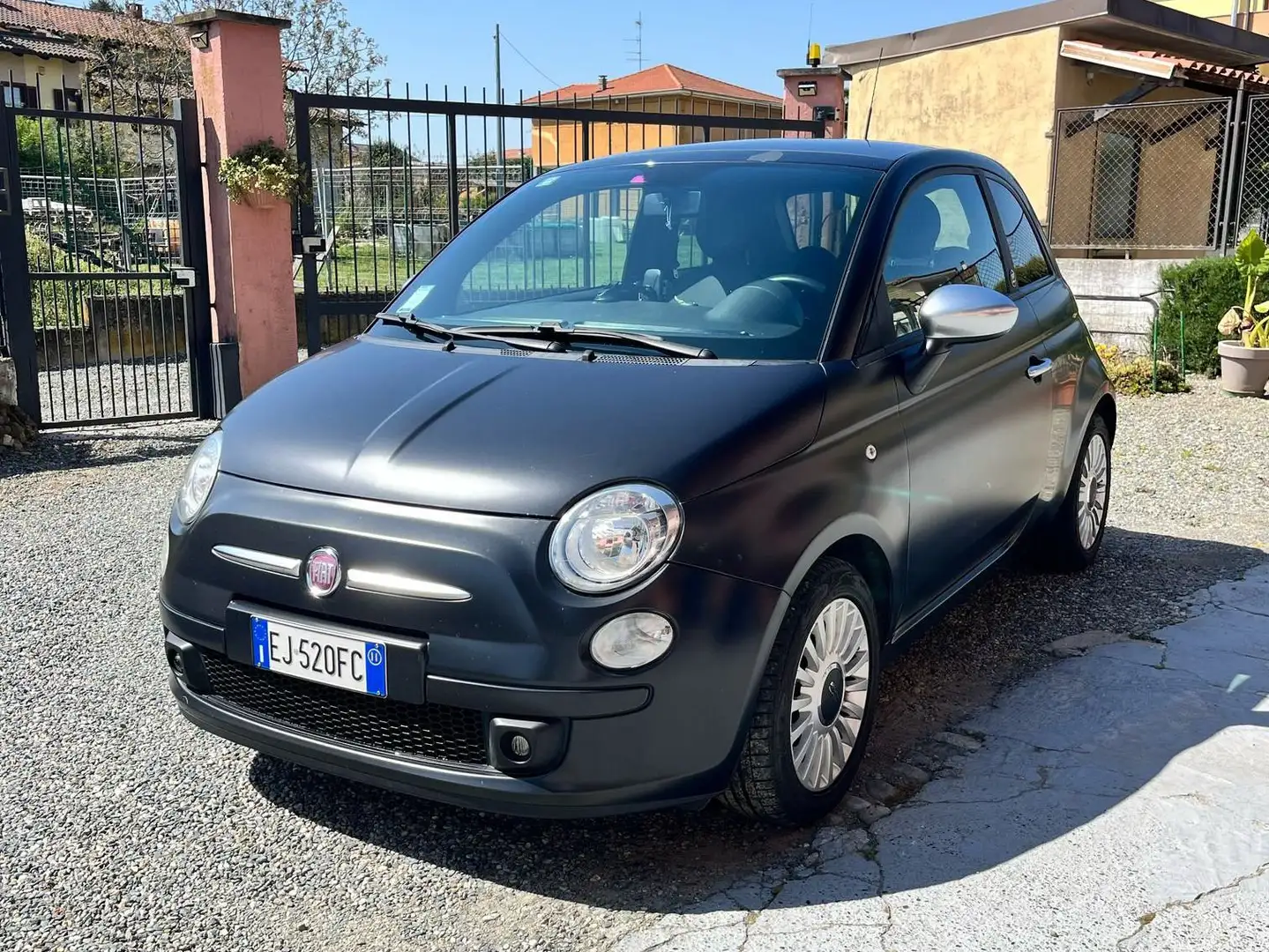 Fiat 500 500 III 0.9 t.air t. Matt Black 85cv Noir - 1