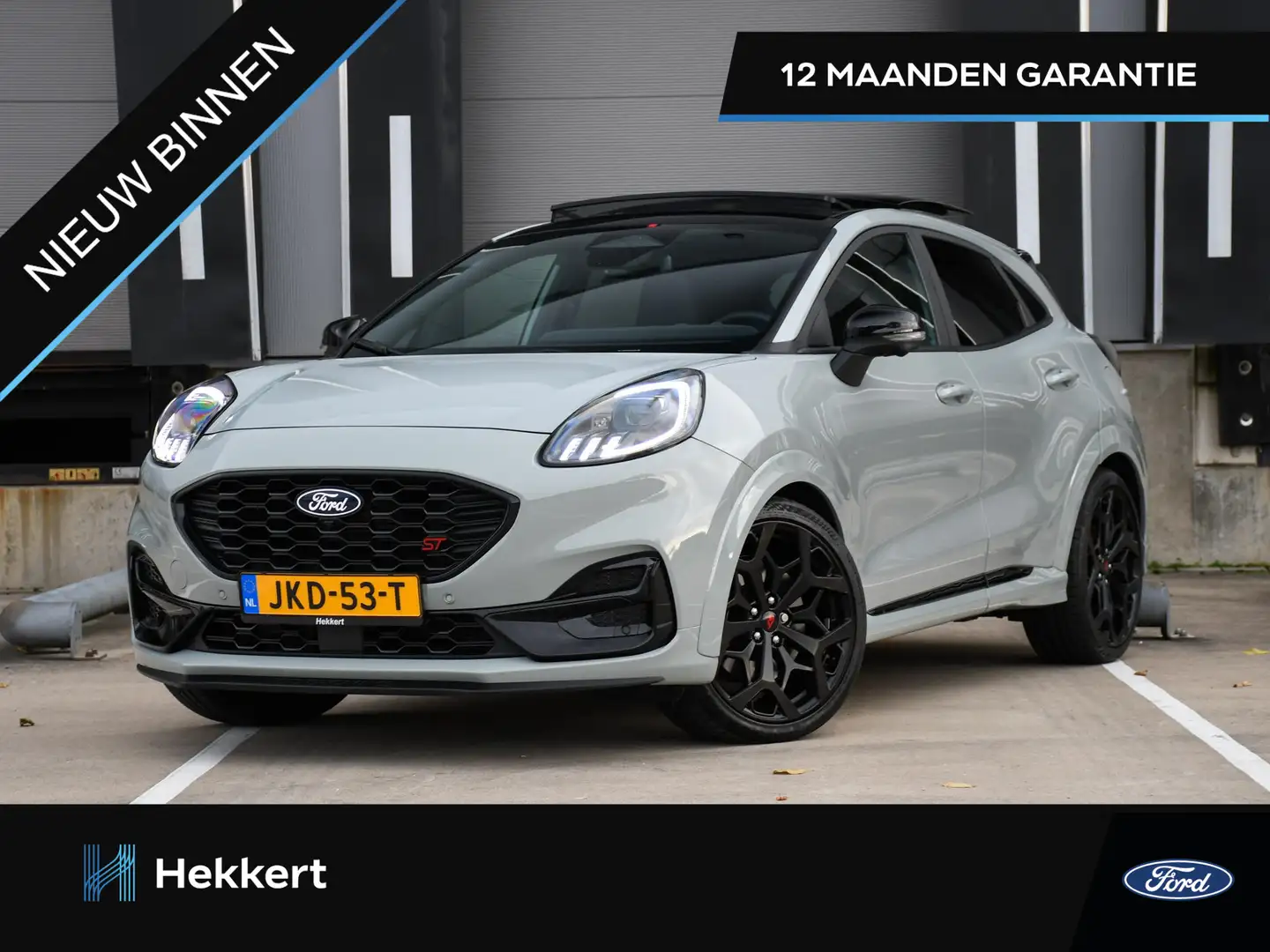 Ford Puma ST-X 1.0 EcoBoost Hybrid 170pk Automaat SCHUIF-DAK Gris - 1