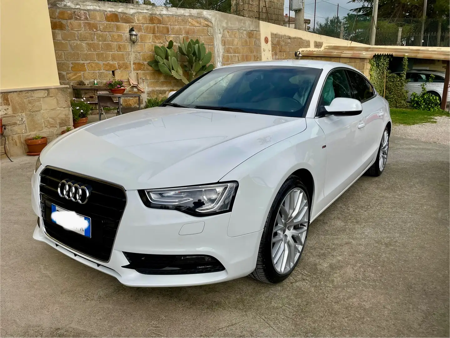 Audi A5 A5 I 2011 SportbackSportback 2.0 tdi 177cv Bianco - 1