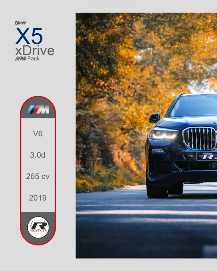 BMW X5 xDrive 30dA Azul - 1