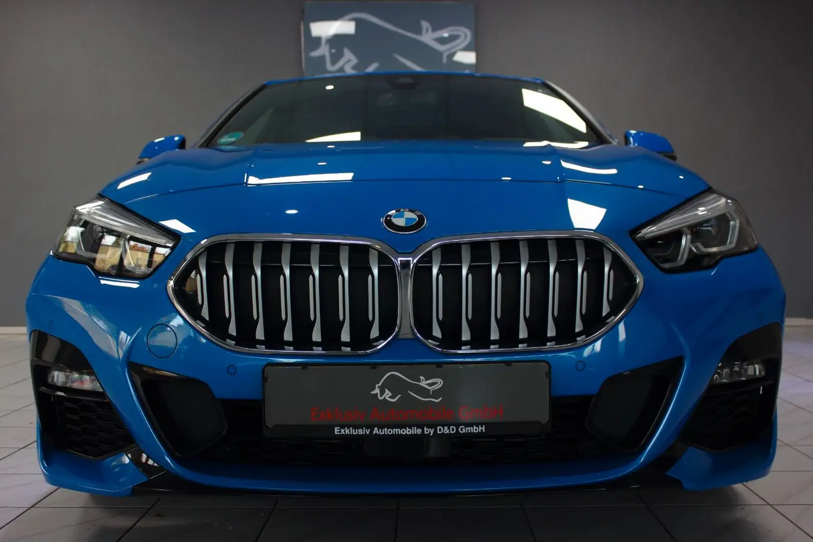 BMW 220dA Gran Coupé xDRIVE~M-SPORT+UNFALLFREI+DEUTS Blau - 2