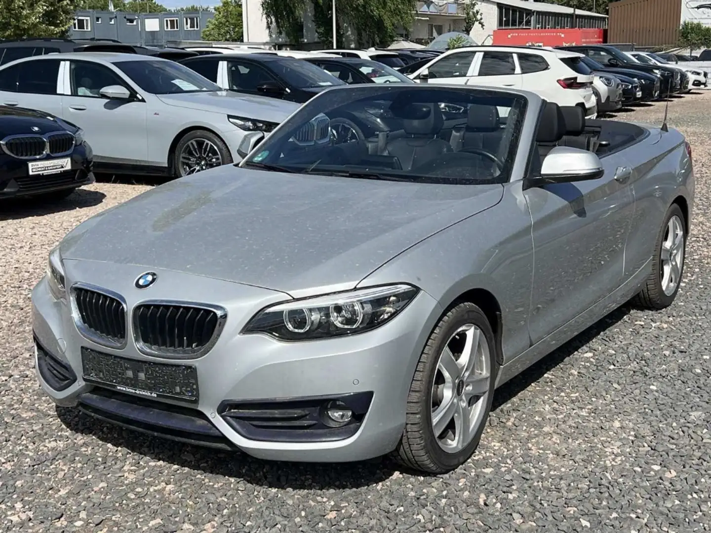 BMW 220 iA SPORT-LINE+LEDER+NAVI+SHZ+PDC+DAB+BT+HIFI+ Silber - 1