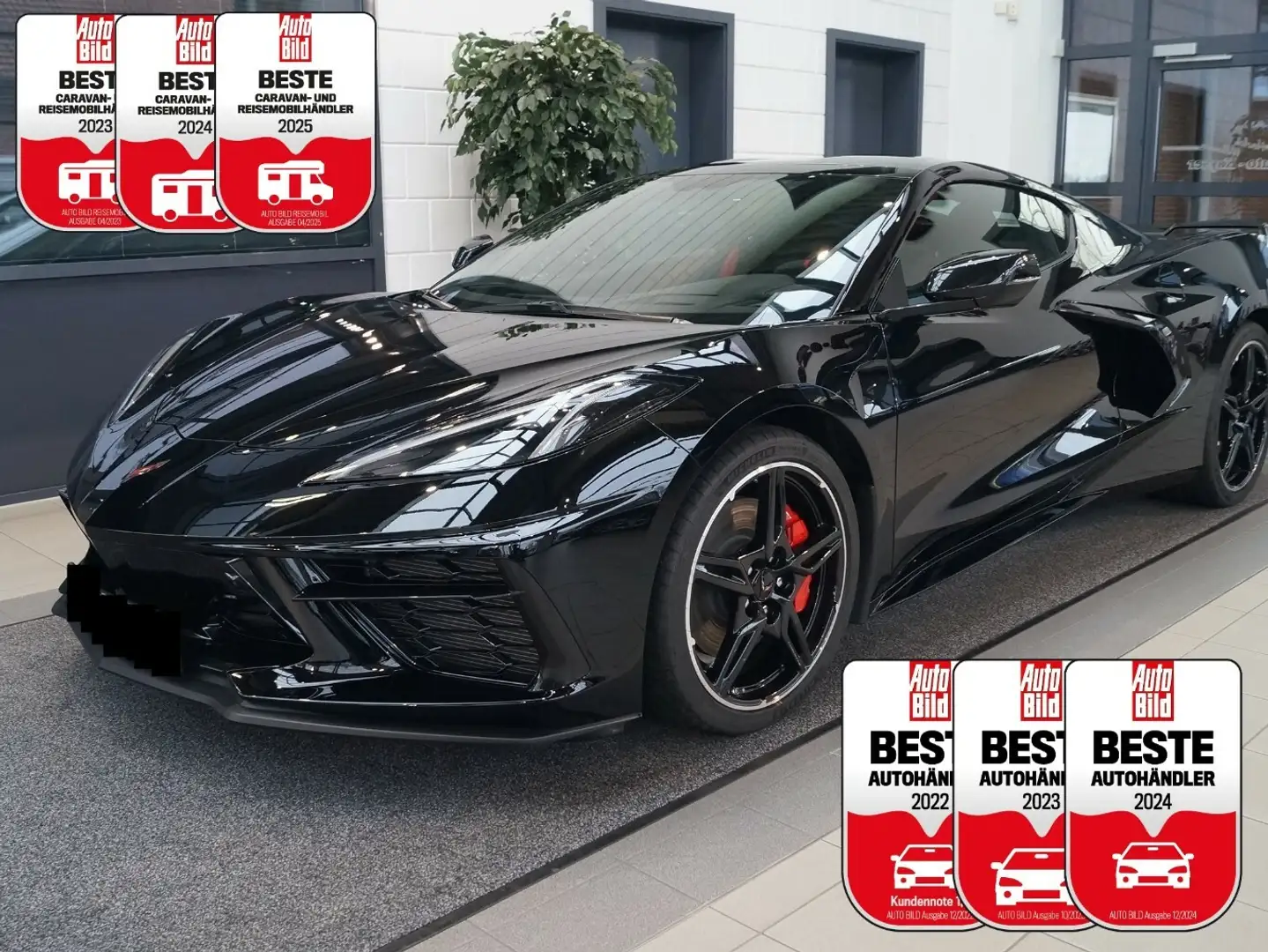 Corvette C8 Coupe 3LT Z51 Europa +Lift+Magnetic Ride+ Schwarz - 1
