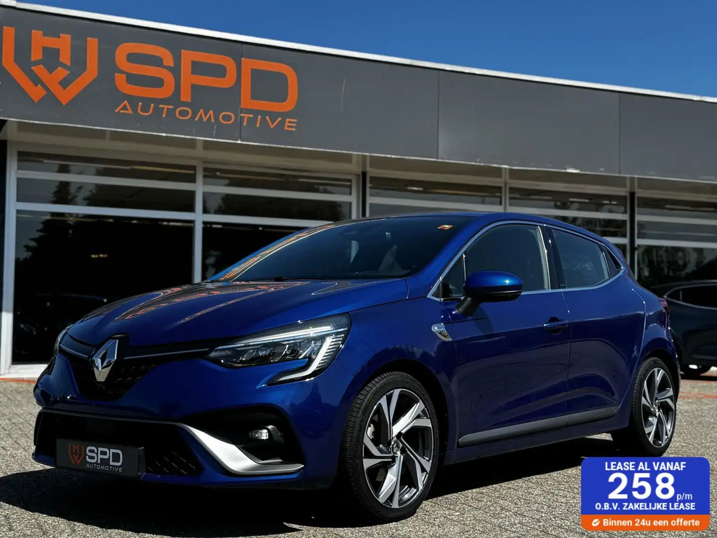 Renault Clio 1.6 E-Tech Hybrid 140 RS-Line|Blue|LED|360|BTW Blauw - 1