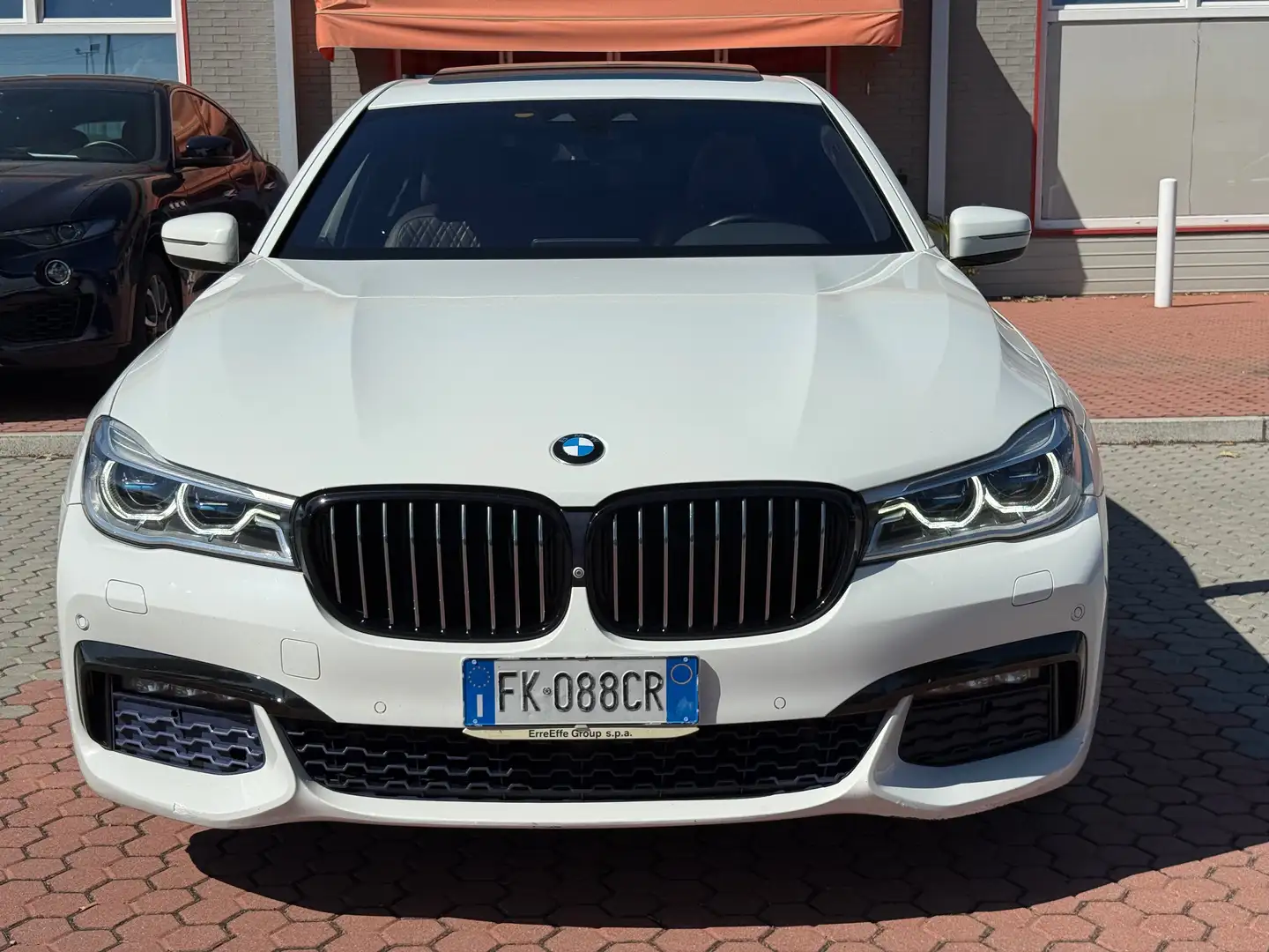 BMW 730 730d MSPORT xdrive auto Bianco - 2