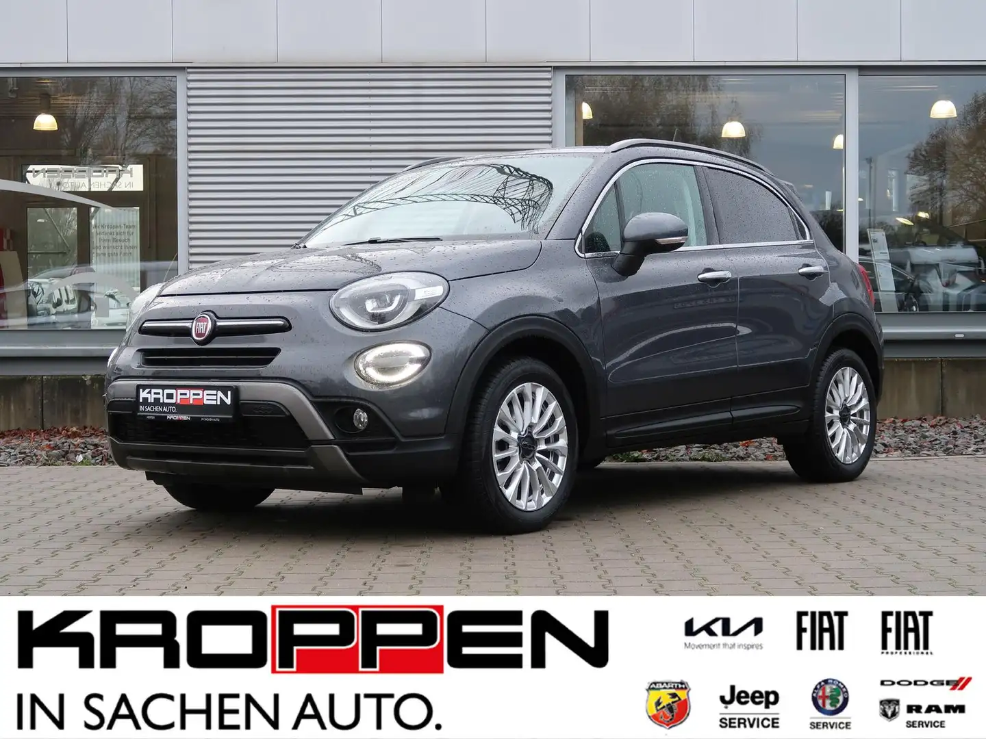 Fiat 500X CROSS LOOK LED Kamera Navi M+S-Allwetter Gris - 1