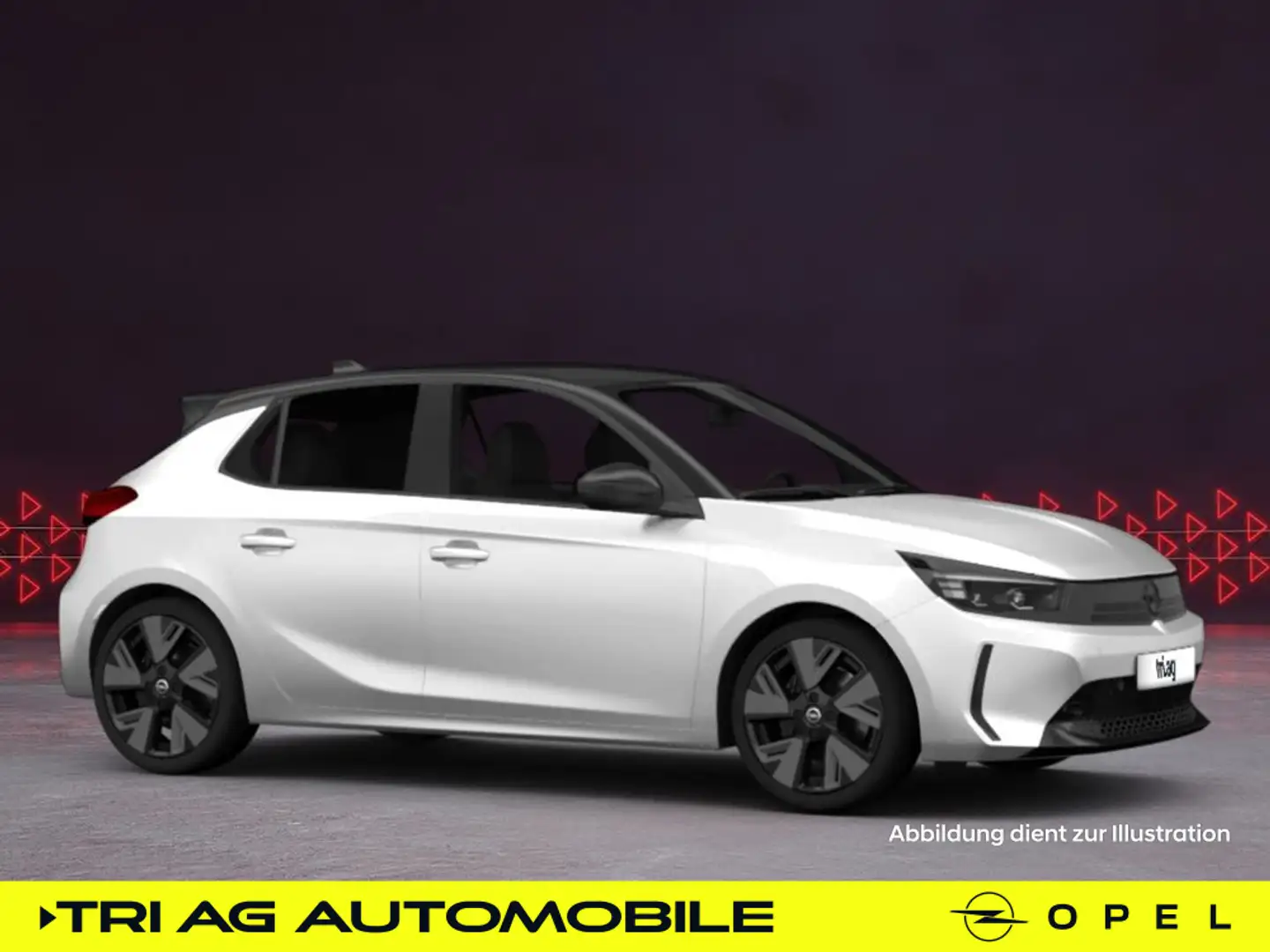 Opel Corsa GS Hybrid Automatik eDTC Komfort+Infotainm Weiß - 2