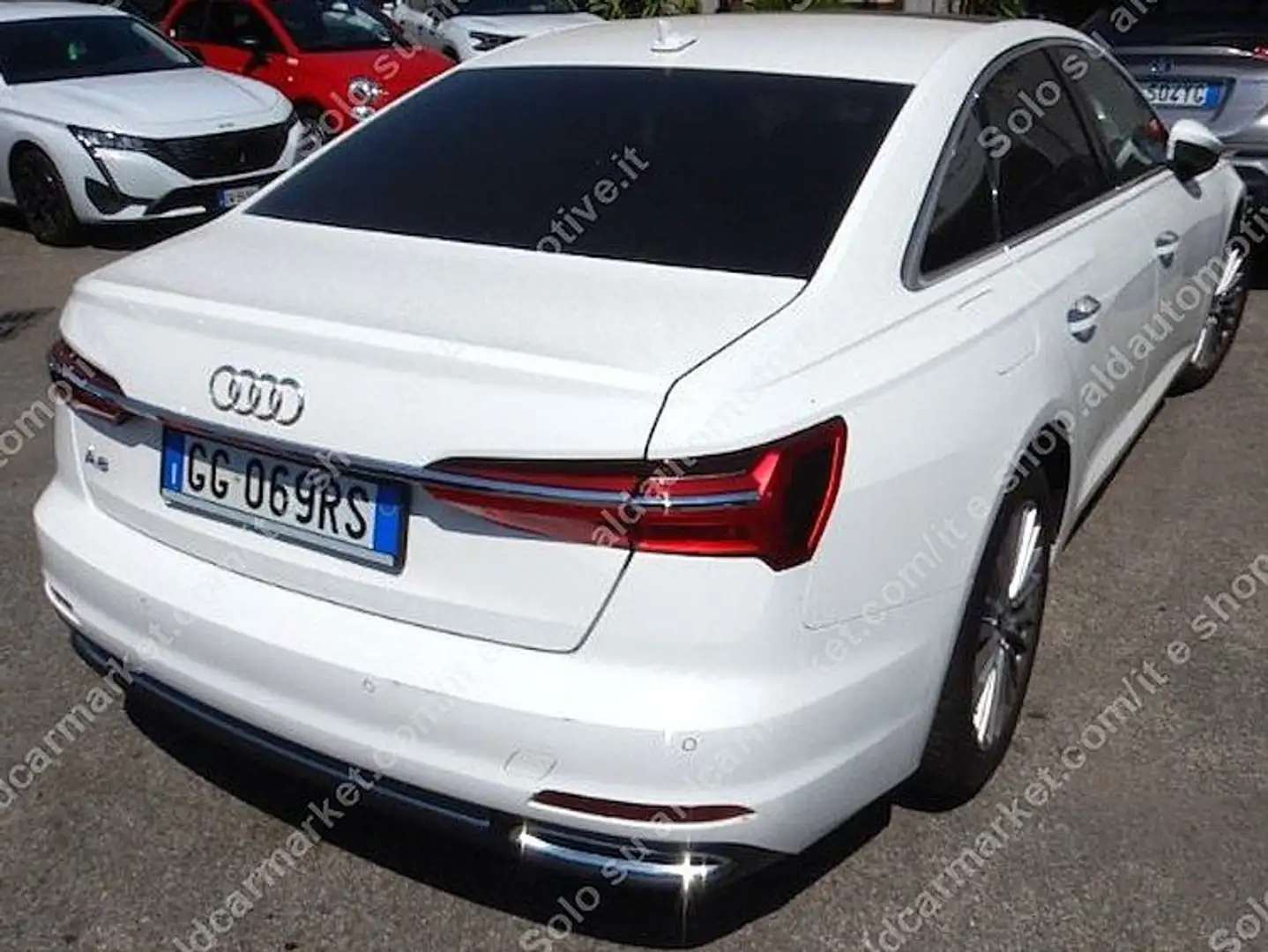 Audi A6 A6 Berlina 40 2.0 tdi mhev Design s-tronic TETTO Bianco - 2