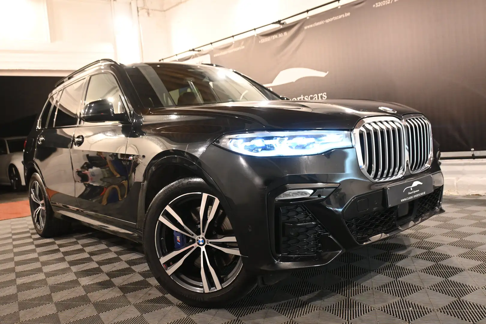 BMW X7 X7 3.0AS xDrive40 M SPORT / 7 SEATS / FULL OPTIONS Noir - 2