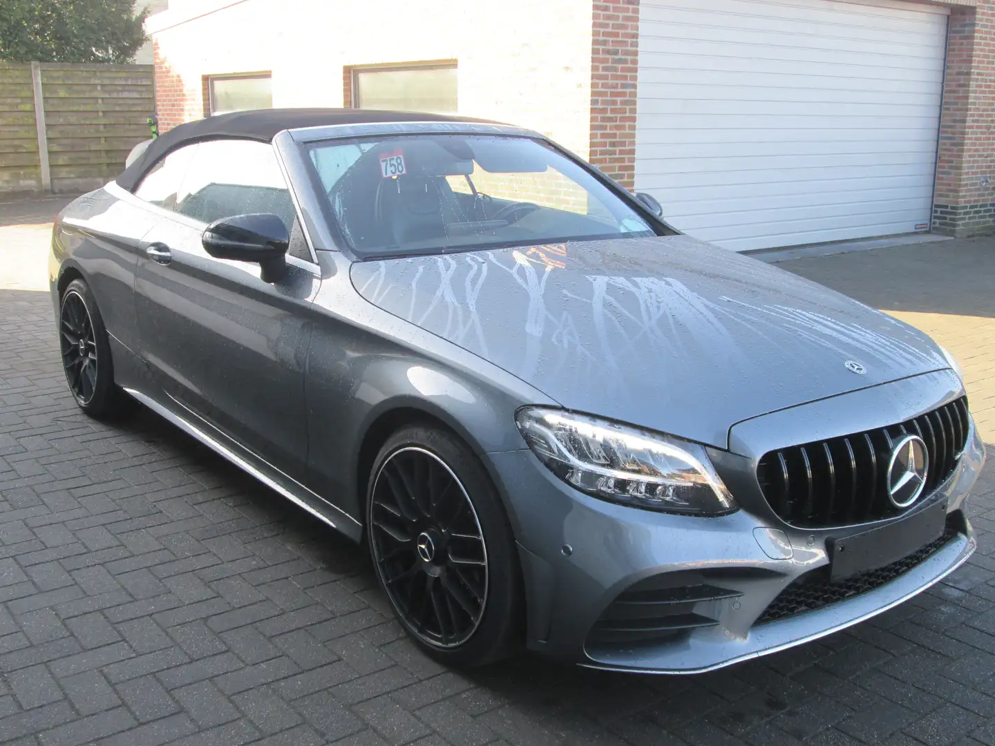 Mercedes-Benz C 220 D CABRIO AMG Gris - 2