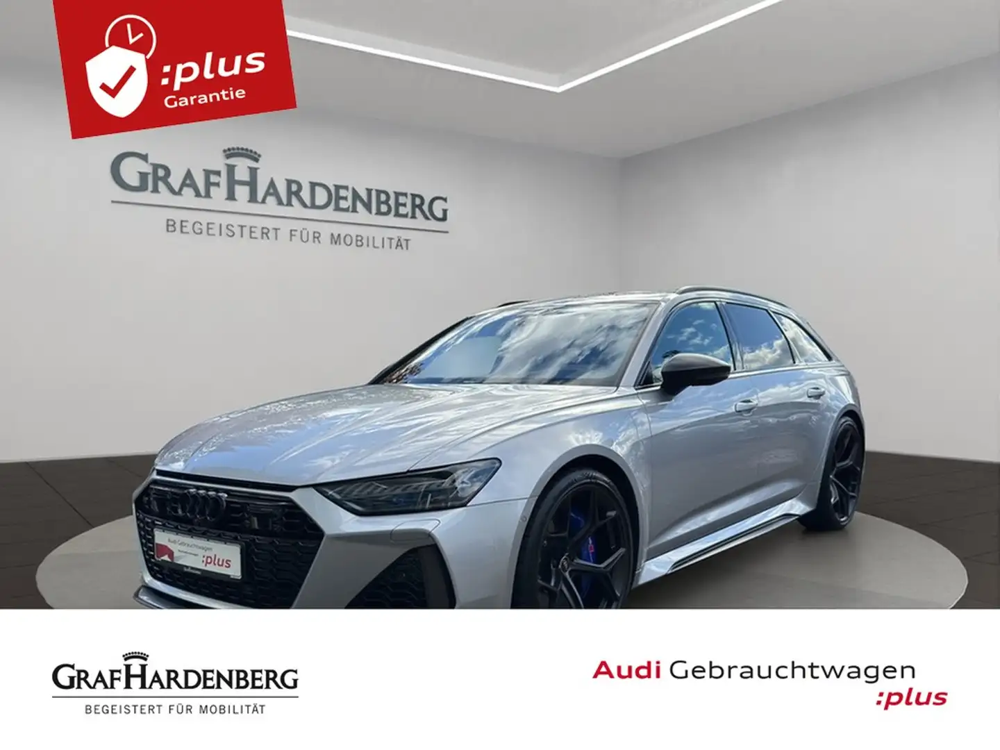 Audi RS6 Avant Performance TFSI Quat. Keramik 305km/h Silber - 1