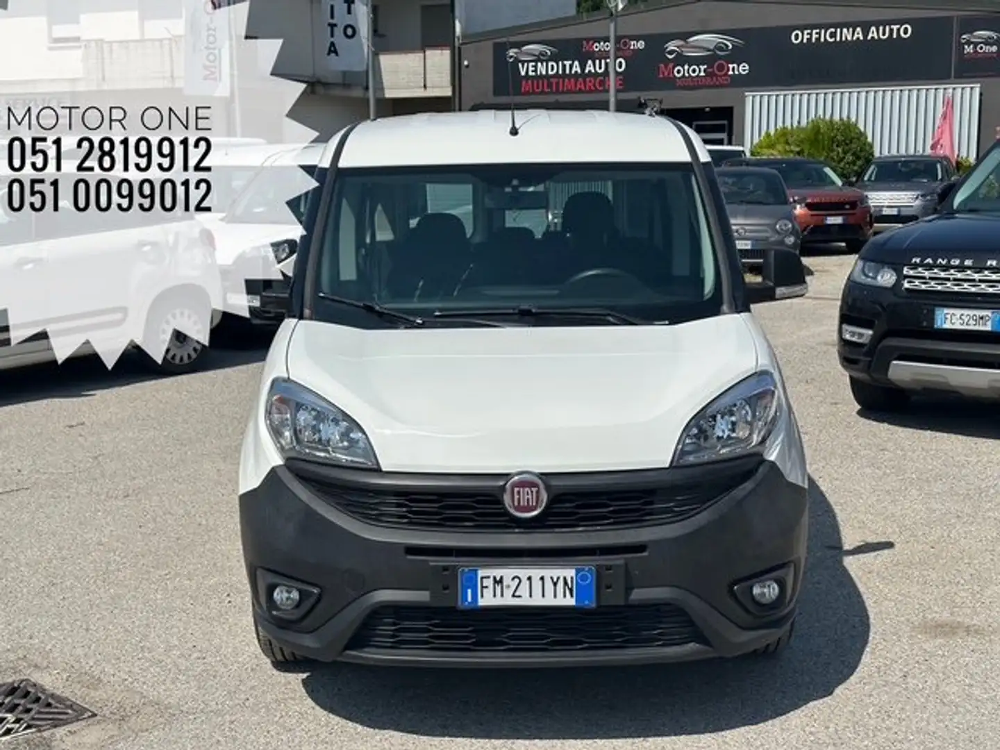 Fiat Doblo AUTOCARRO 5 POSTI 1.3 Mjet 95cv E6D Blanco - 2