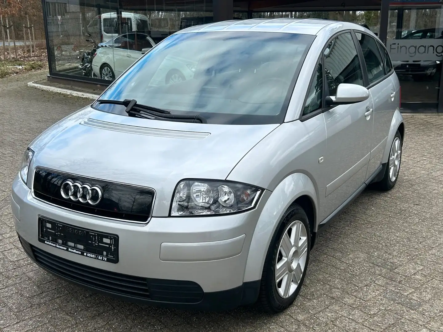 Audi A2 1.4 **ZAHNRIEMEN+INSPEKTION+TÜV NEU** Silber - 2