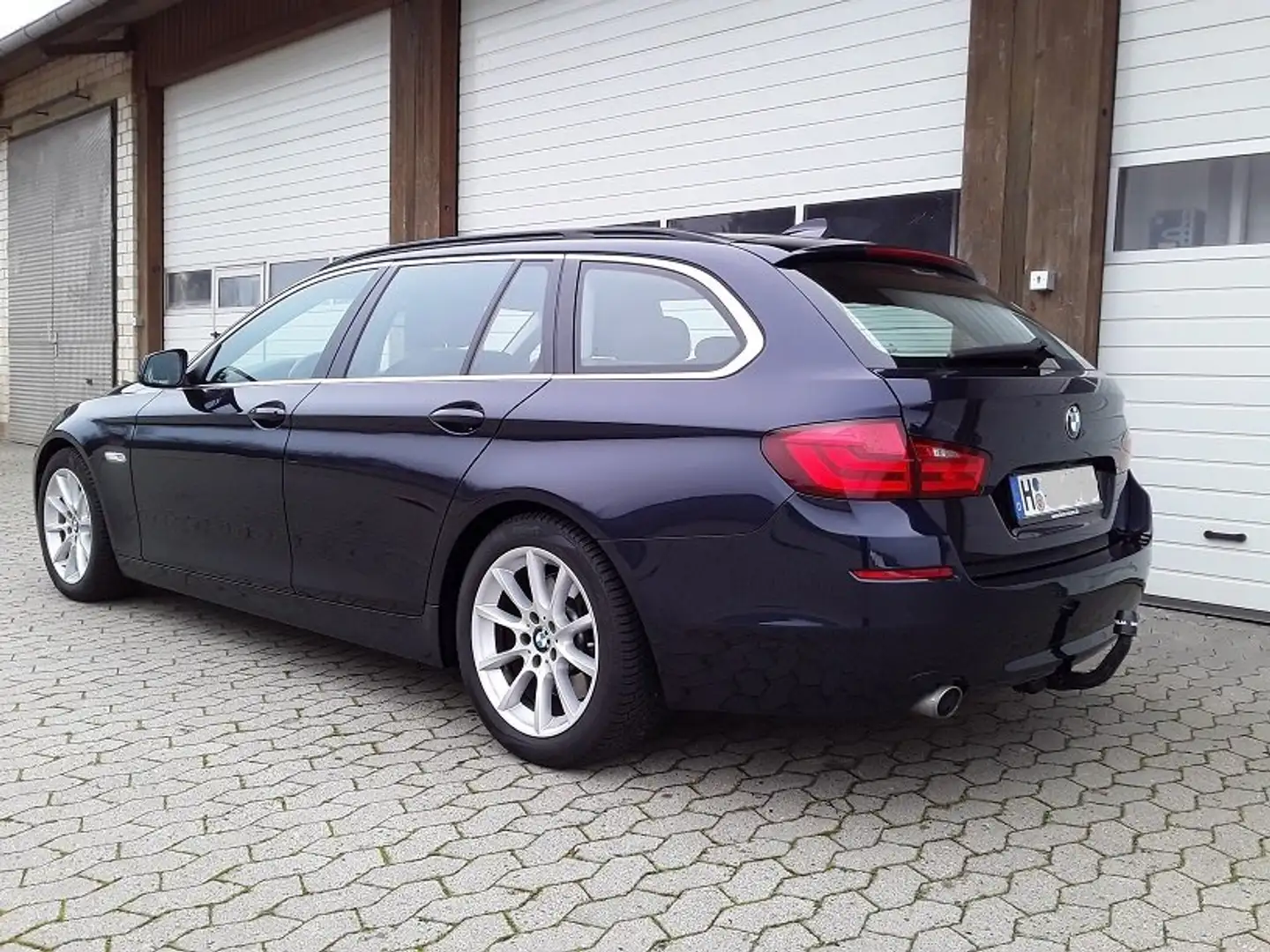 BMW 535 dA Touring, HECKANTRIEB, 2. Hd., AHK 2.300 KG Blau - 2