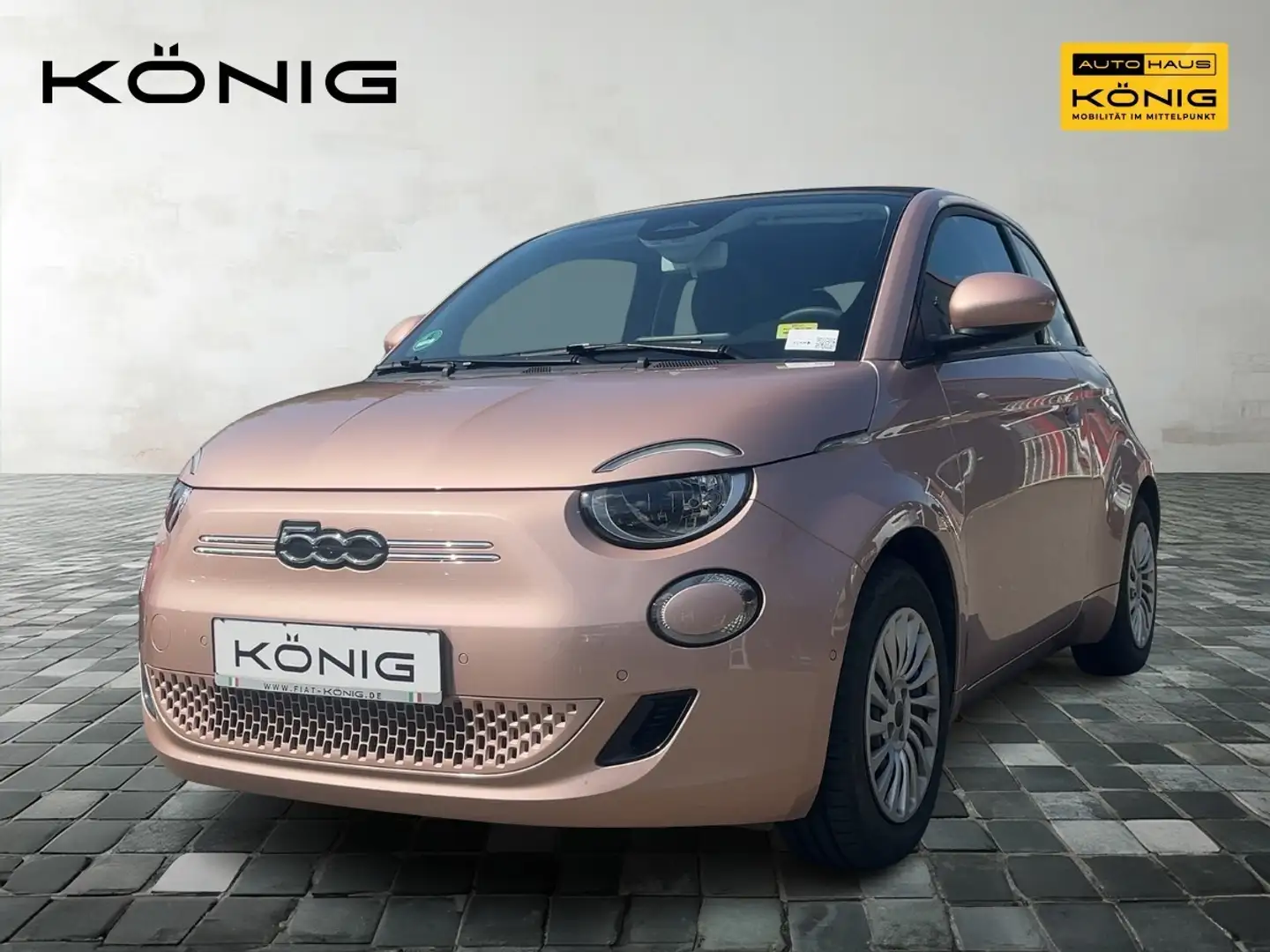 Fiat 500e Cabrio Sitzheizung*Einparkhilfe Gold - 1