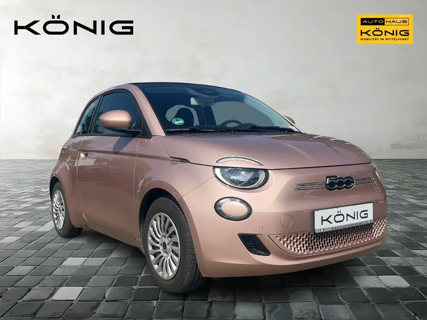 Fiat 500e Cabrio Sitzheizung*Einparkhilfe Gold - 2