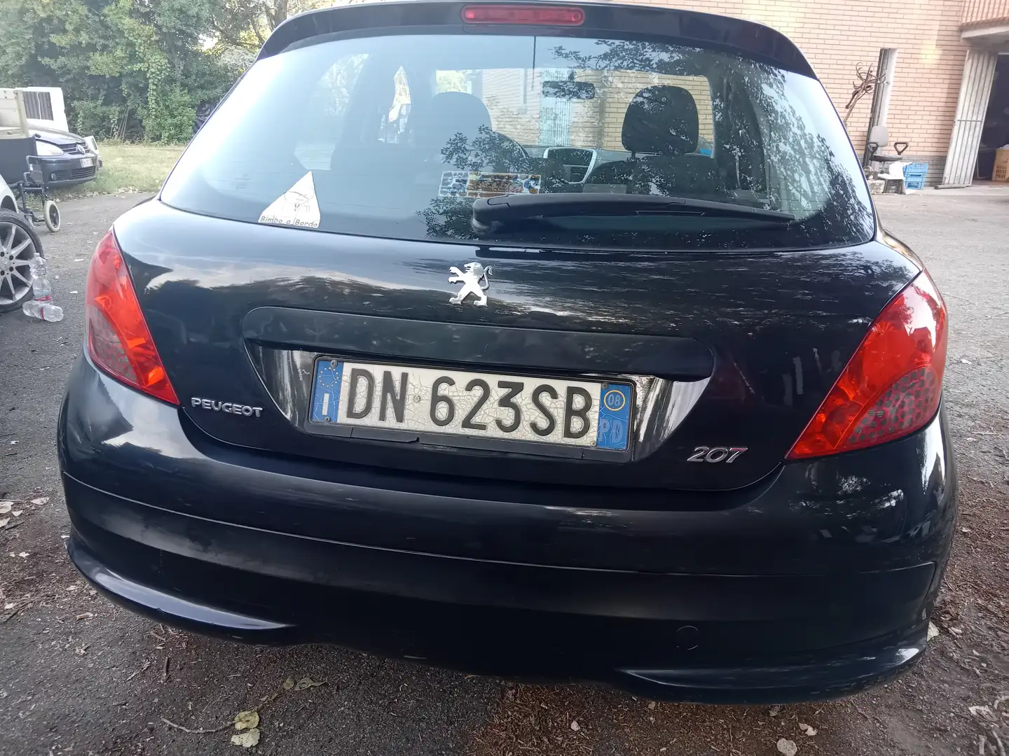 Peugeot 207 BENZINA 5 PORTE PERFETTA DI MOTORE E DI MECCANICA Negro - 2