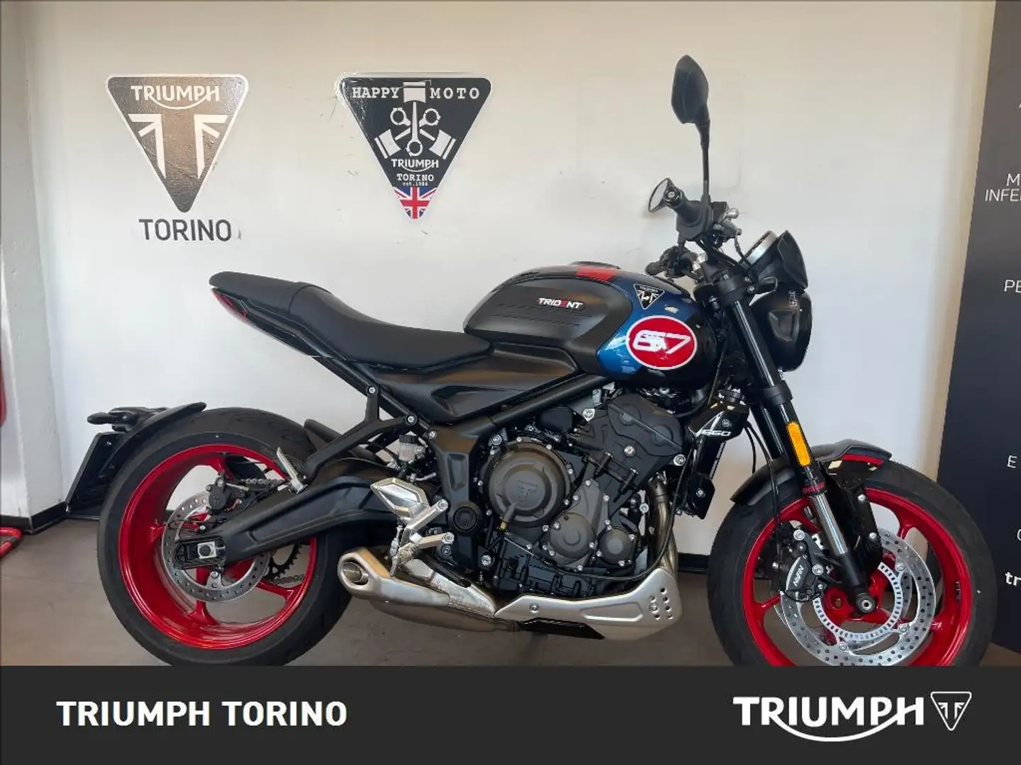 Triumph Trident 660 Triple Tribute Abs Grigio - 2