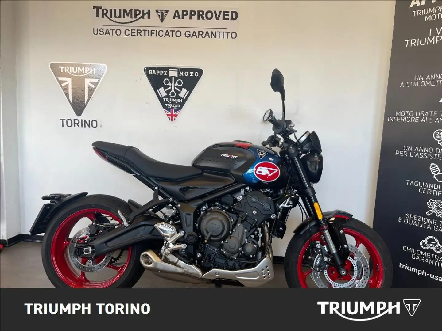 Triumph Trident 660 Triple Tribute Abs Grigio - 1