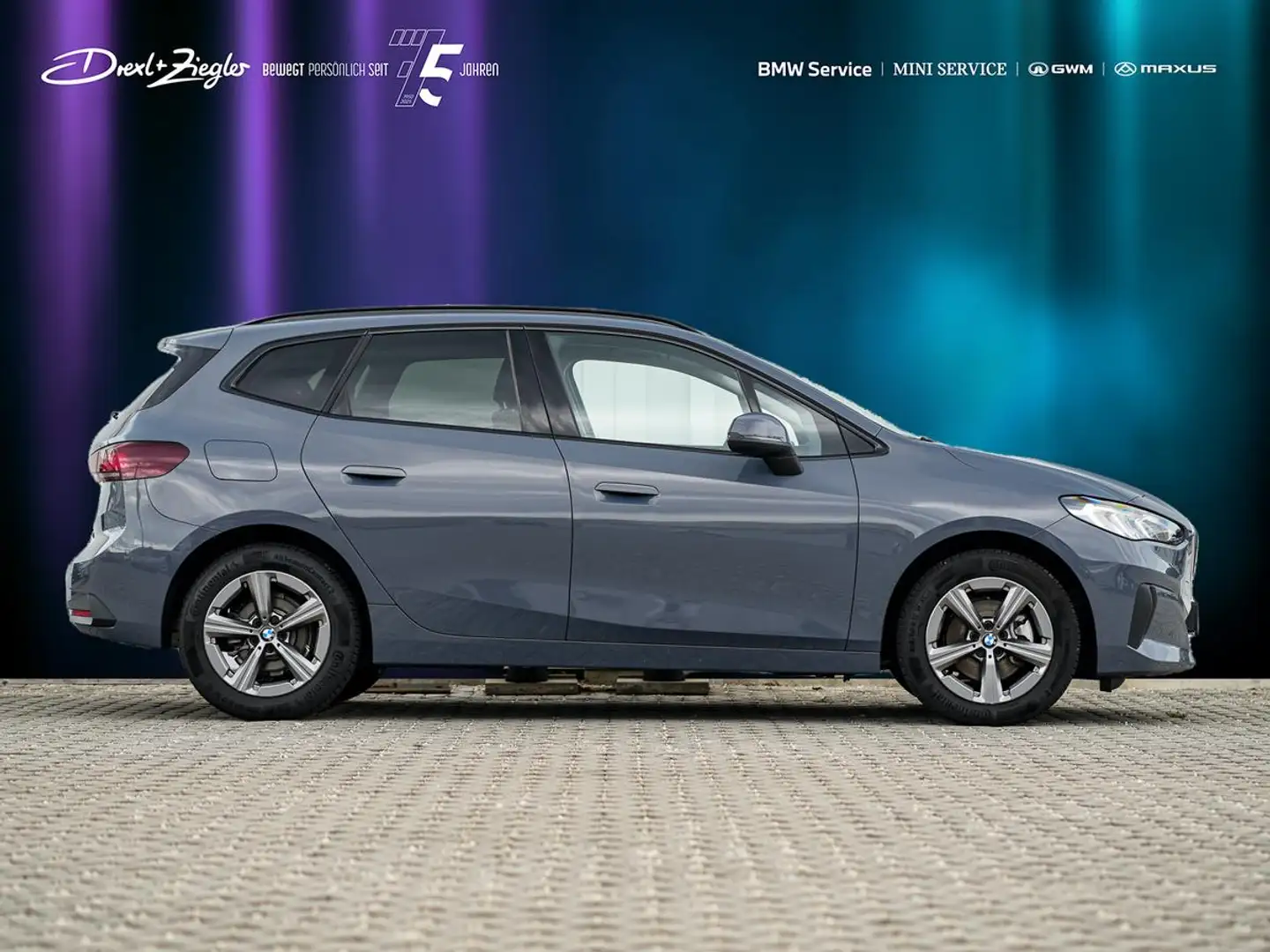 BMW 218 218i Active Tourer Travel GSD AHK LKH RFK DAB 17" Grau - 2