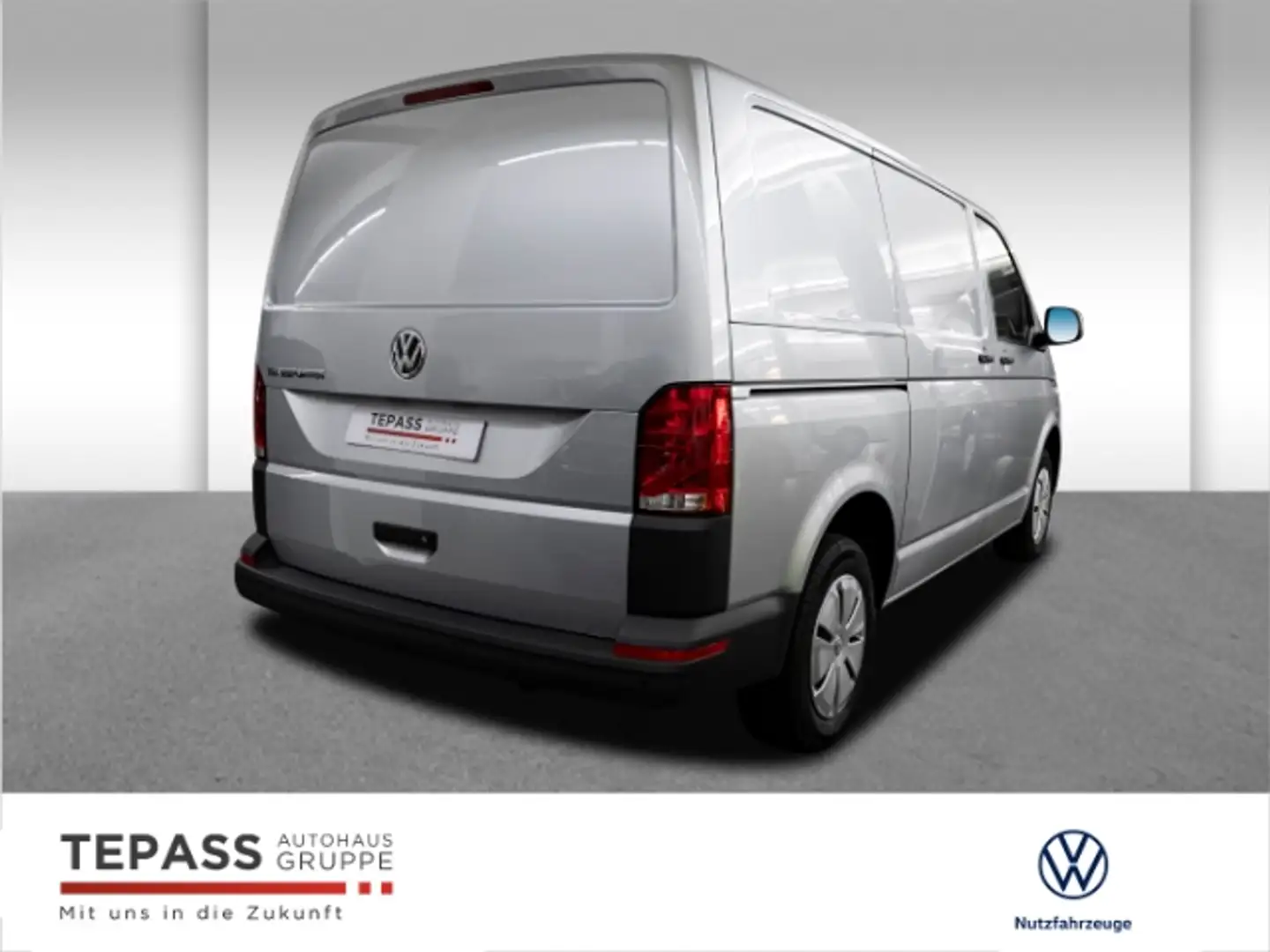 Volkswagen T6.1 Transporter 2.0l TDI KLIMA PDC LADERAUMPAKET Plateado - 2