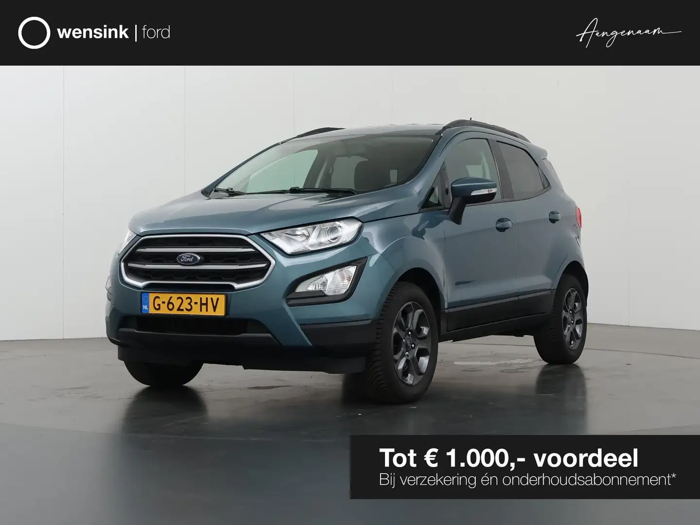 Ford EcoSport 1.0 EcoBoost Trend Ultimate | Navigatie | Achterui Bleu - 1
