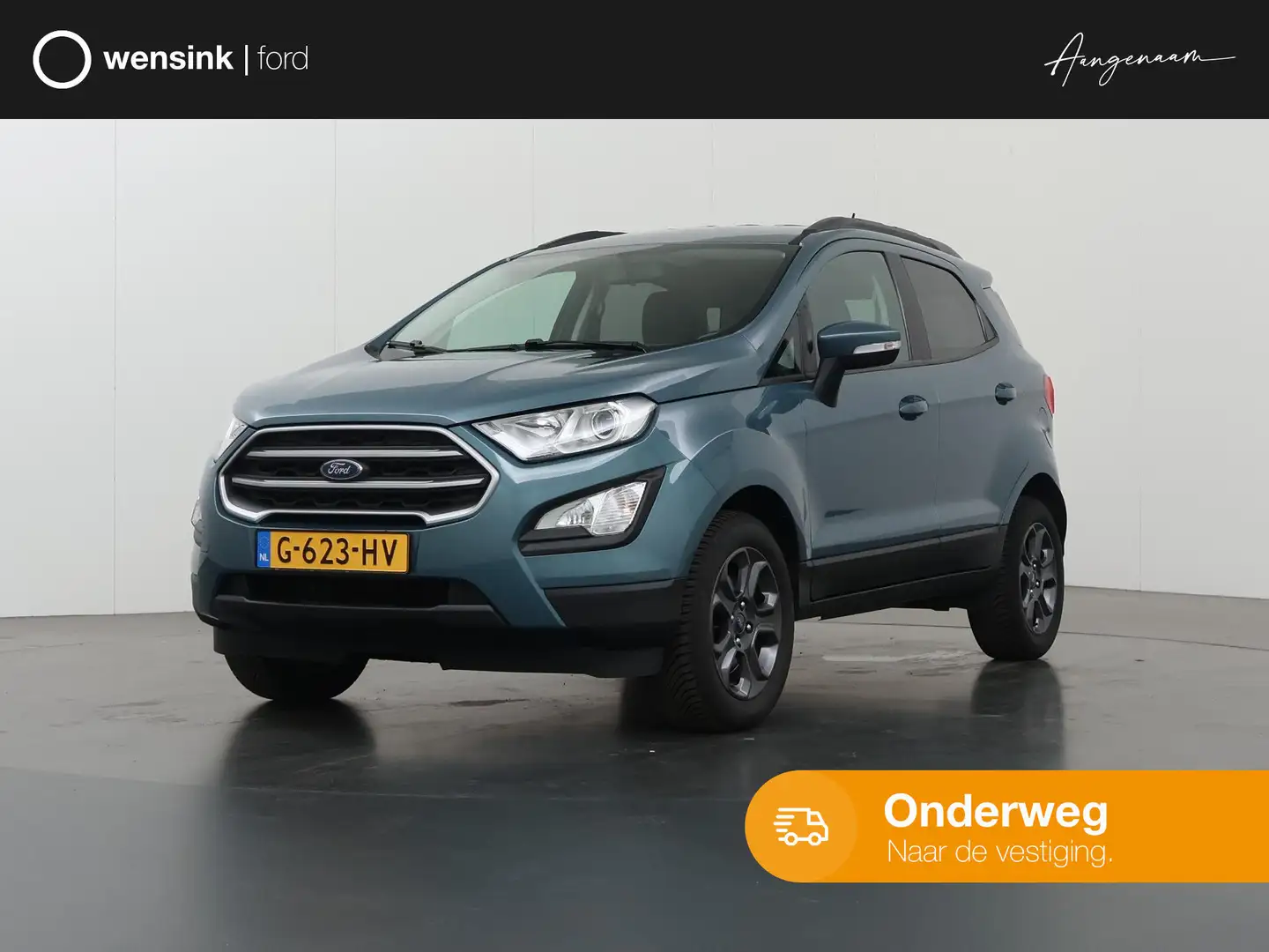 Ford EcoSport 1.0 EcoBoost Trend Ultimate | Navigatie | Achterui Blauw - 1
